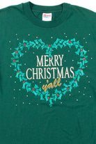 Merry Christmas Y'all T-Shirt (Single Stitch)
