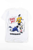 90s Umbro Nut-Meg T-Shirt (Single Stitch)