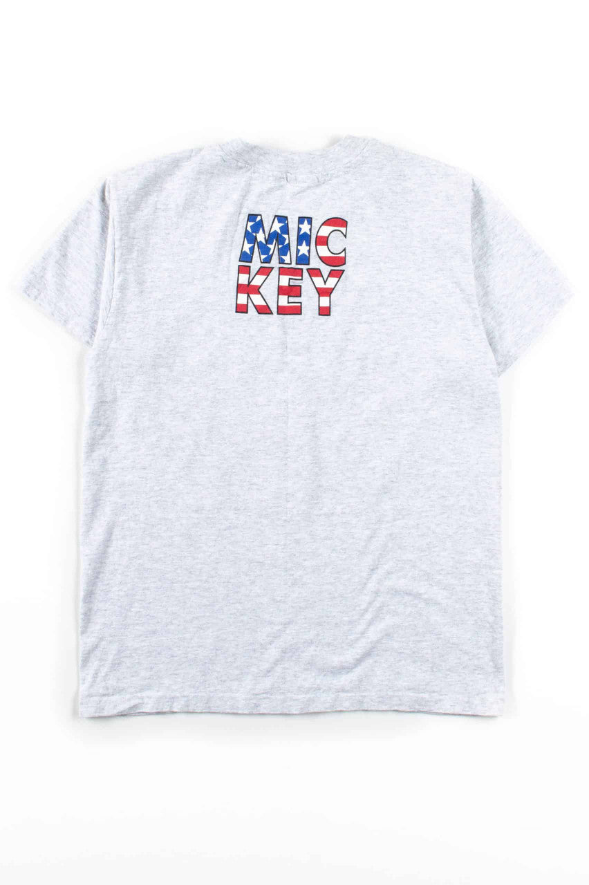 Mickey Mouse Sports T-Shirt (Single Stitch)