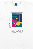 Ireland Abstract Painting T-Shirt (Single Stitch)