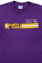 Mankato State Athletics T-Shirt (1987, Single Stitch)