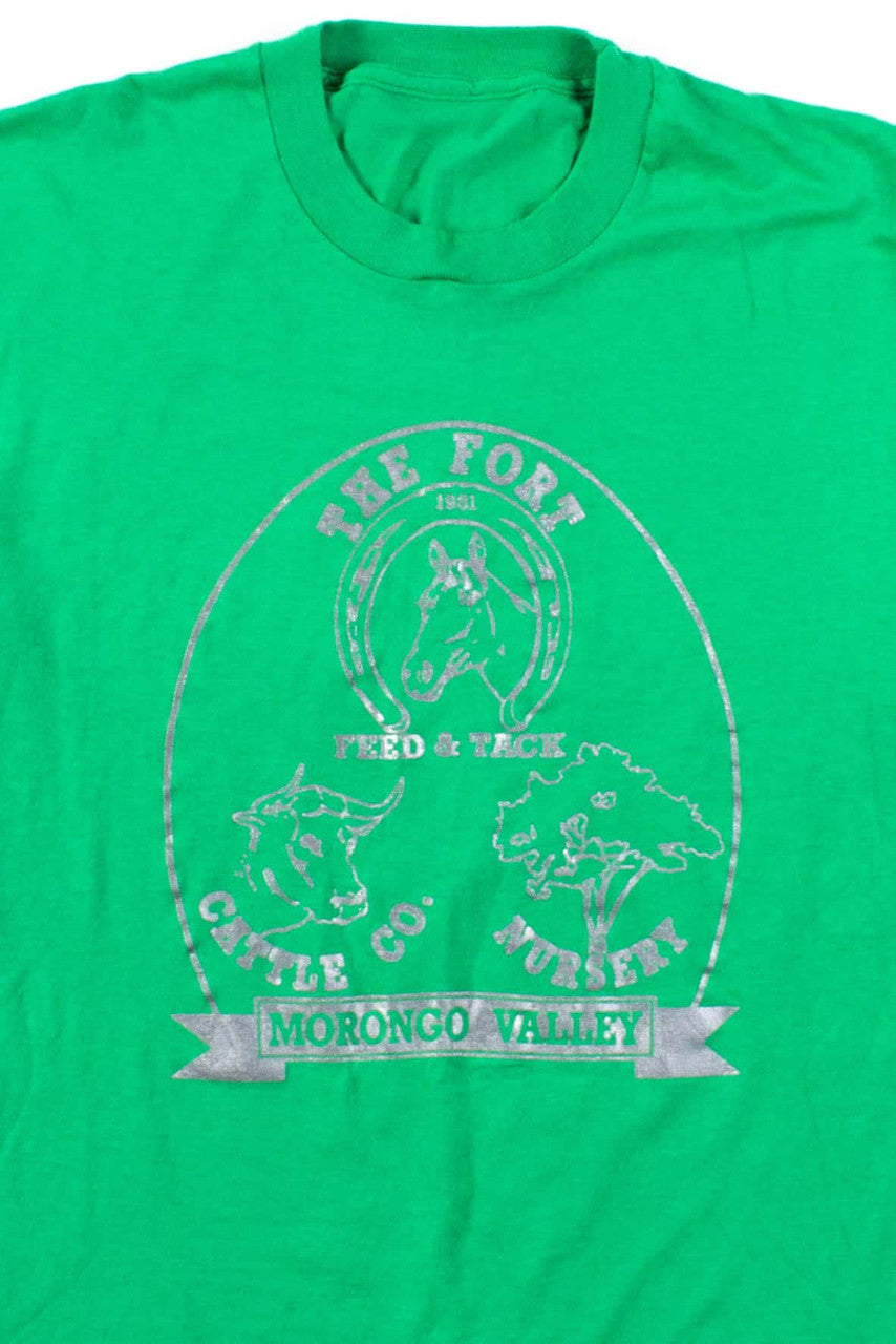 The Fort Feed & Tack T-Shirt (Single Stitch)