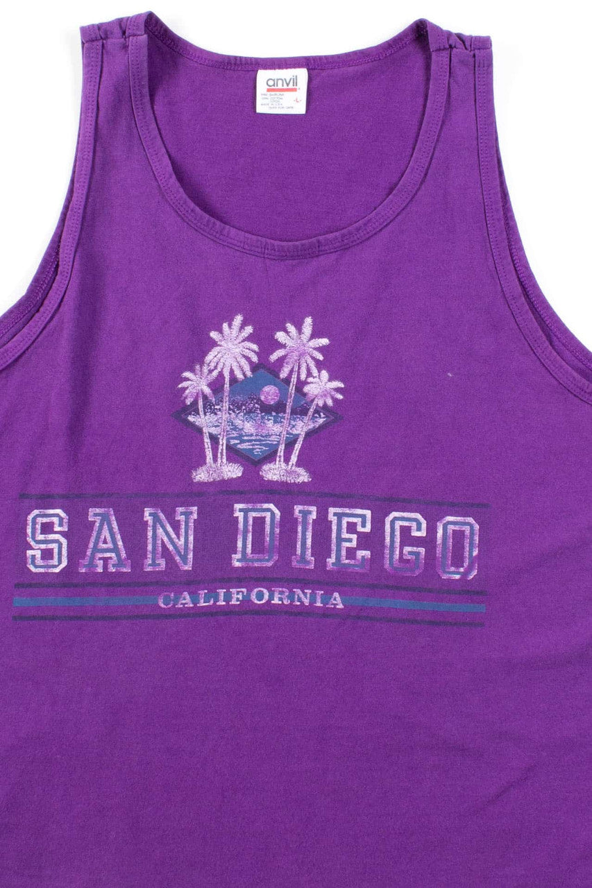 San Diego California Tank (Single Stitch)