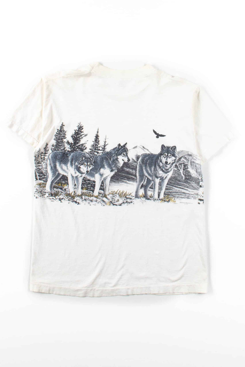 Wolf Pack Vintage T-Shirt (Single Stitch)