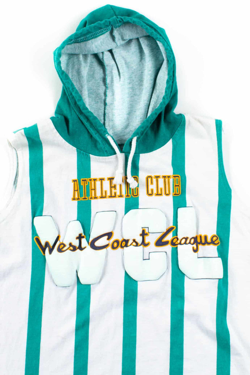 West Coast League Sleeveless Hooded T-Shirt