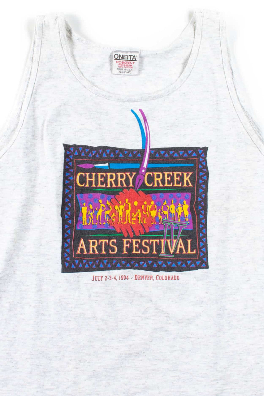 Cherry Creek Arts Festival Tank (1994, Single Stitch)