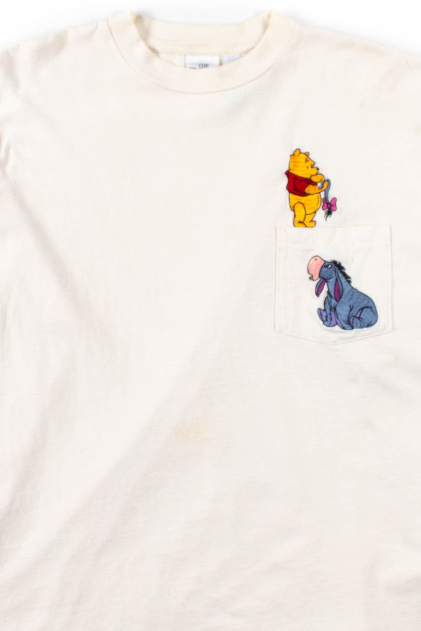 Pooh & Eeyore Long Sleeve Pocket T-Shirt