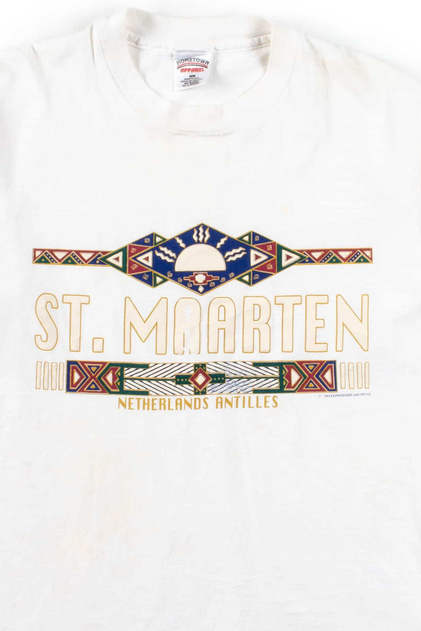St. Maarten T-Shirt (1994, Single Stitch)