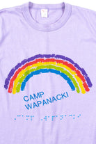 Camp Wapanacki Braille Sleeveless T-Shirt (Single Stitch)