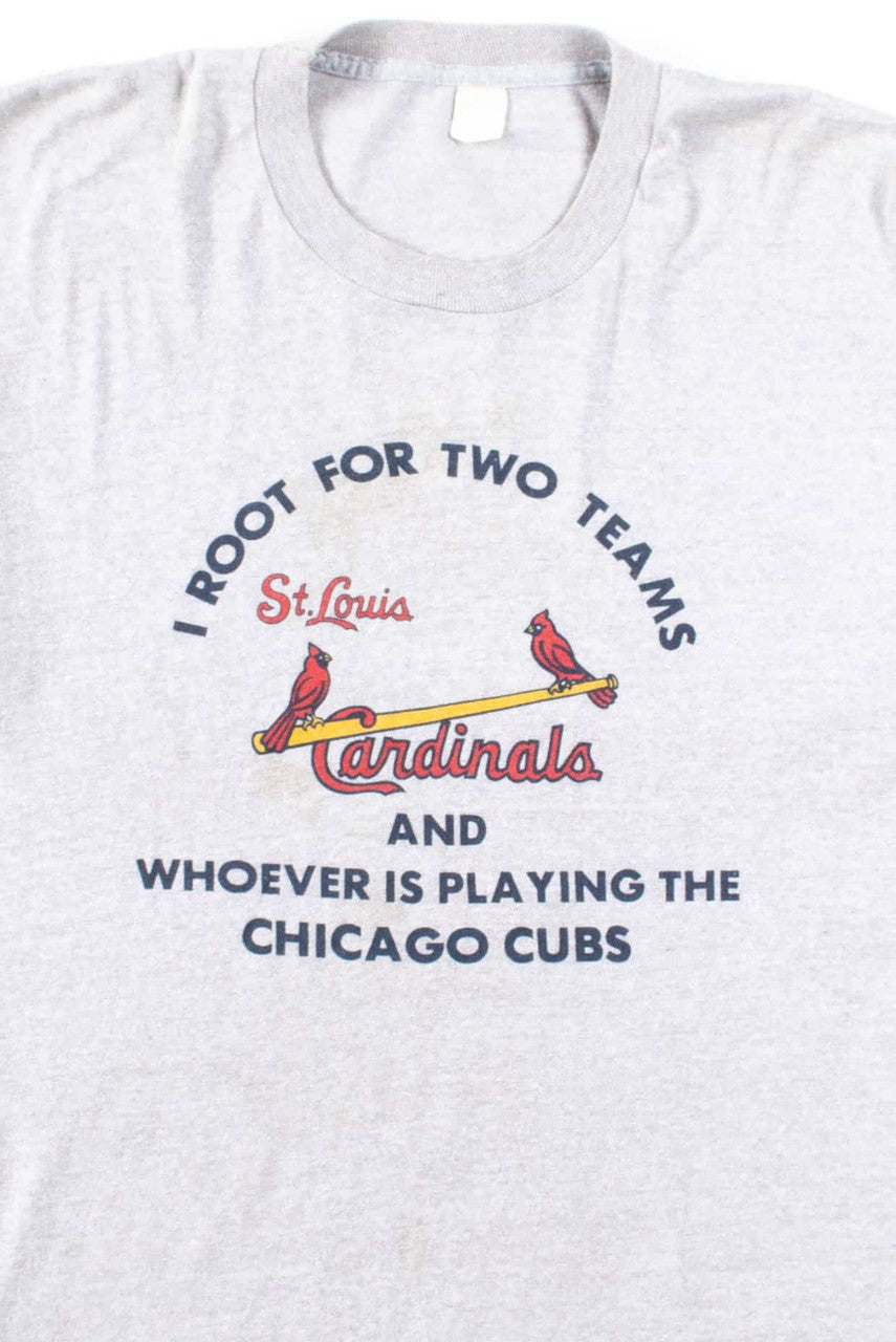 I Root For Two Teams T-Shirt (Single Stitch)