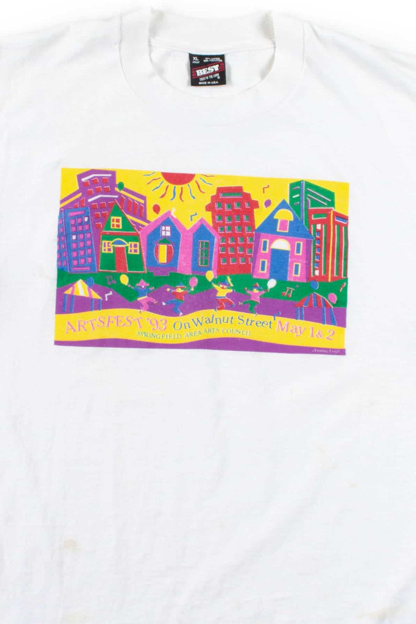 Artsfest '93 T-Shirt (Single Stitch)