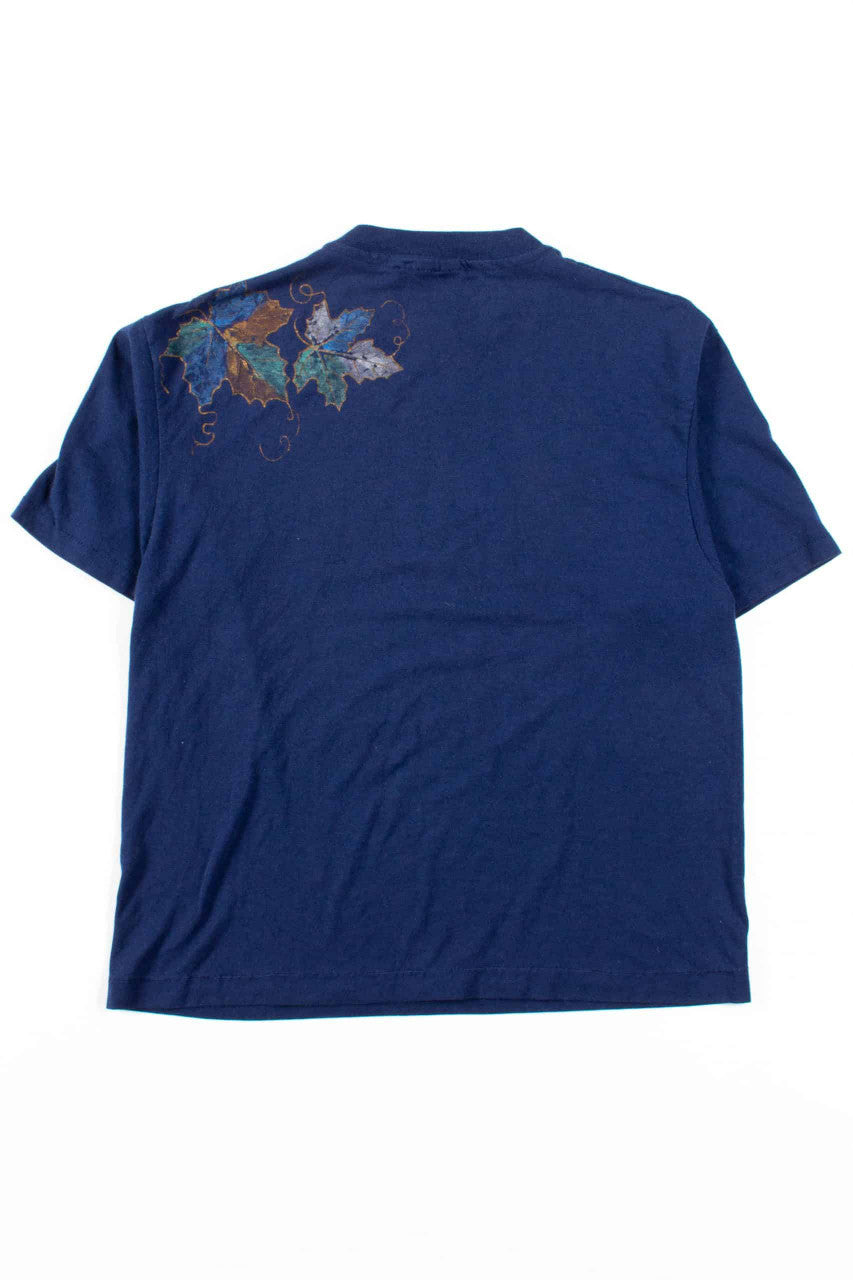 Painted Leaves T-Shirt (Single Stitch)