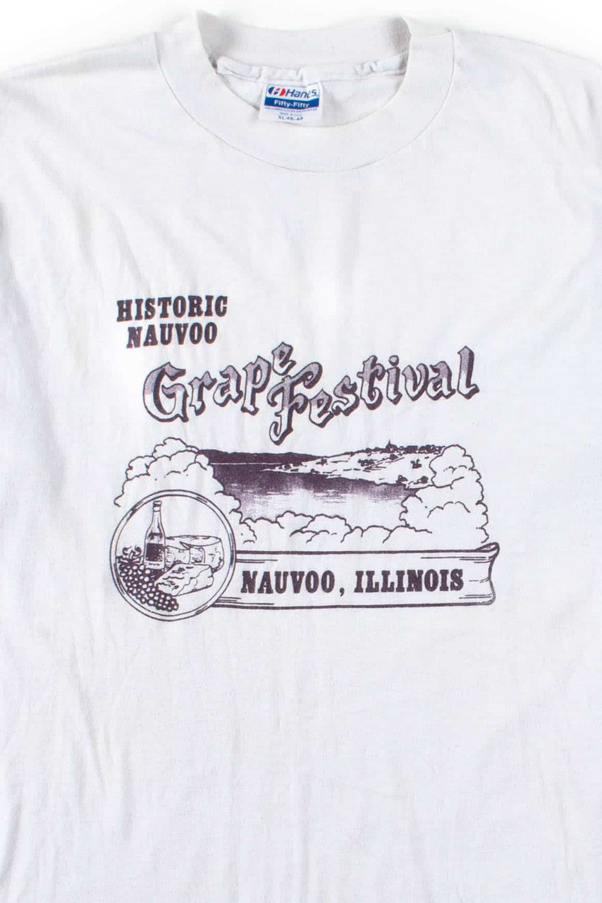 Historic Nauvoo Grape Festival T-Shirt (Single Stitch)