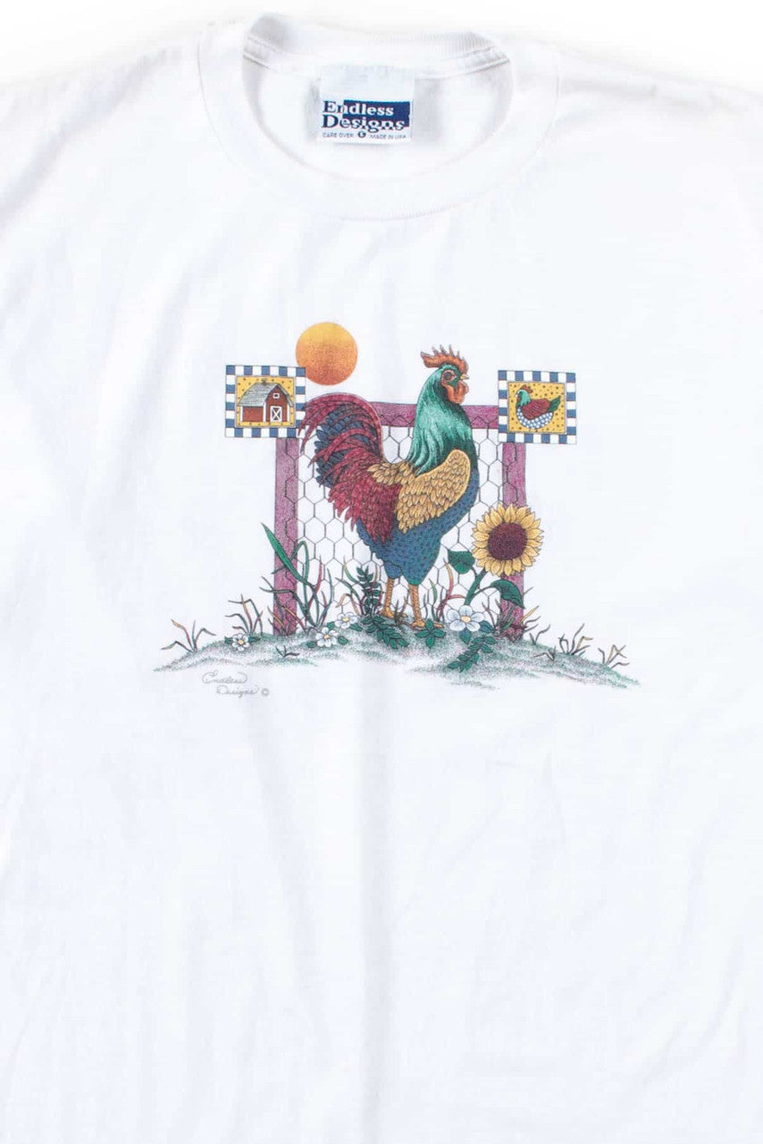Rooster Art T-Shirt