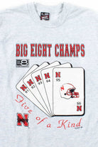 Nebraska Big Eight Champs T-Shirt (1995, Single Stitch)