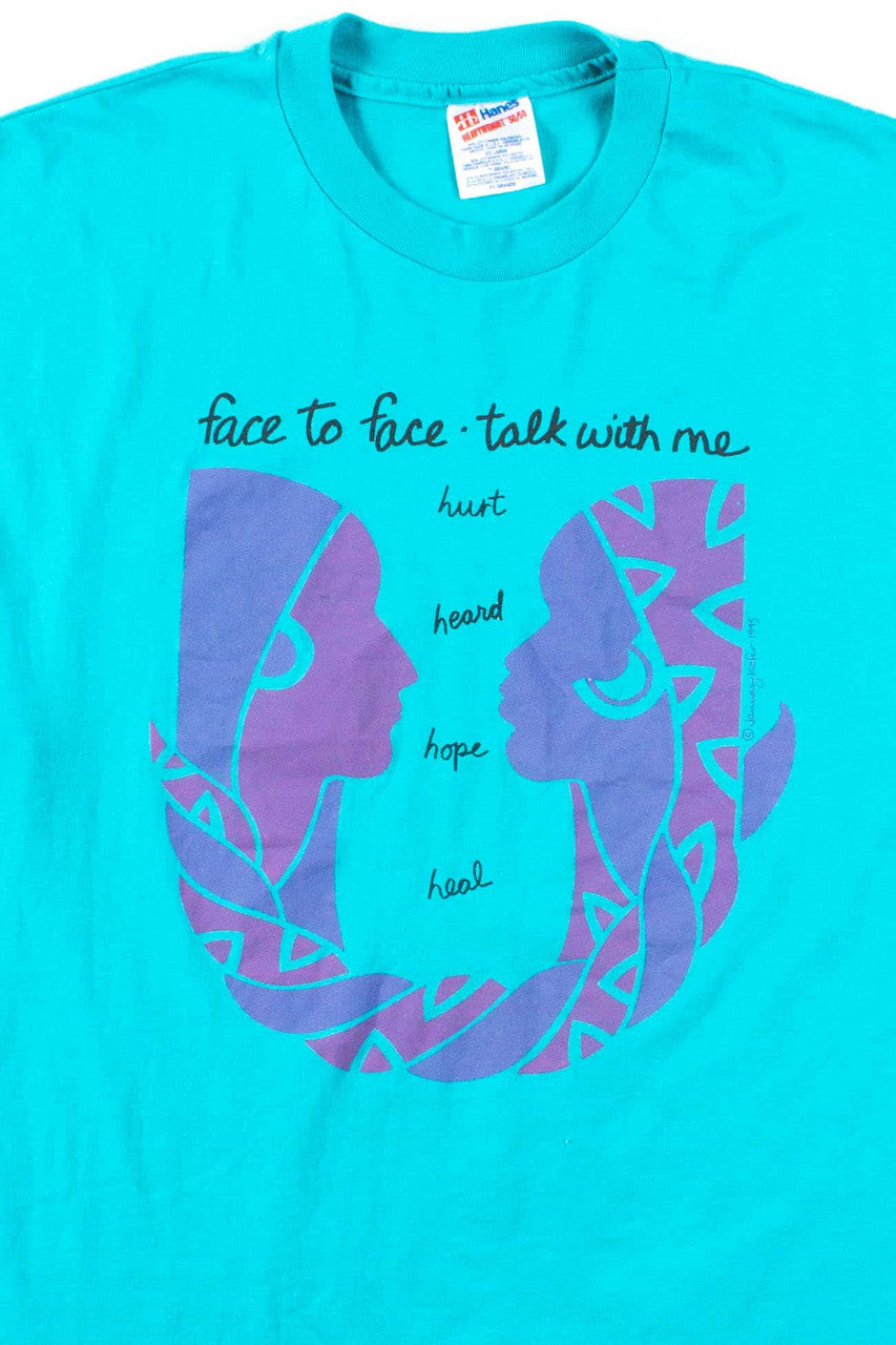 Face To Face - Talk With Me T-Shirt (1995, Single Stitch)