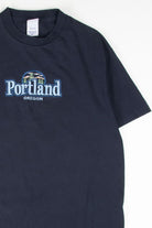 Portland Oregon Embroidered T-Shirt