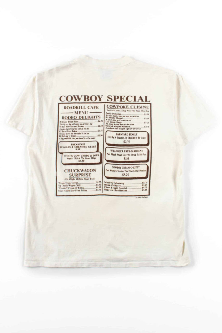 Roadkill Cafe T-Shirt (1993, Single Stitch)