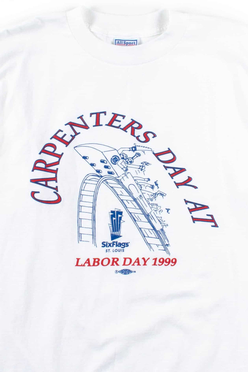 Carpenters Day At Six Flags T-Shirt (1999)