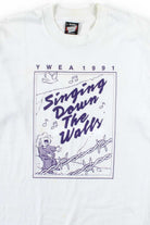 Singing Down The Walls T-Shirt (1991, Single Stitch)