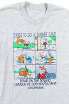 Things To Do At Summer Camp T-Shirt (Single Stitch)