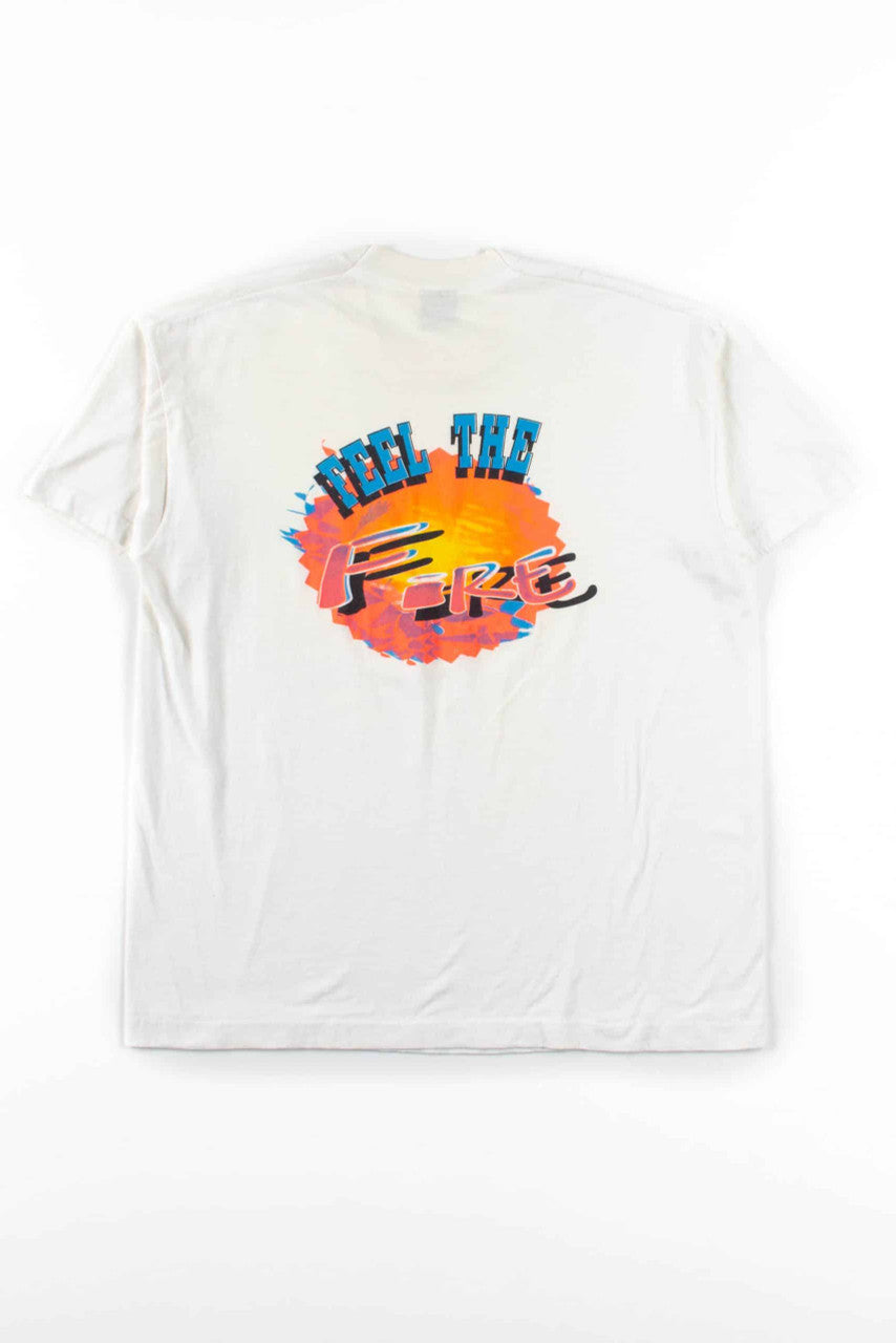 Feel The Fire T-Shirt (1996, Single Stitch)