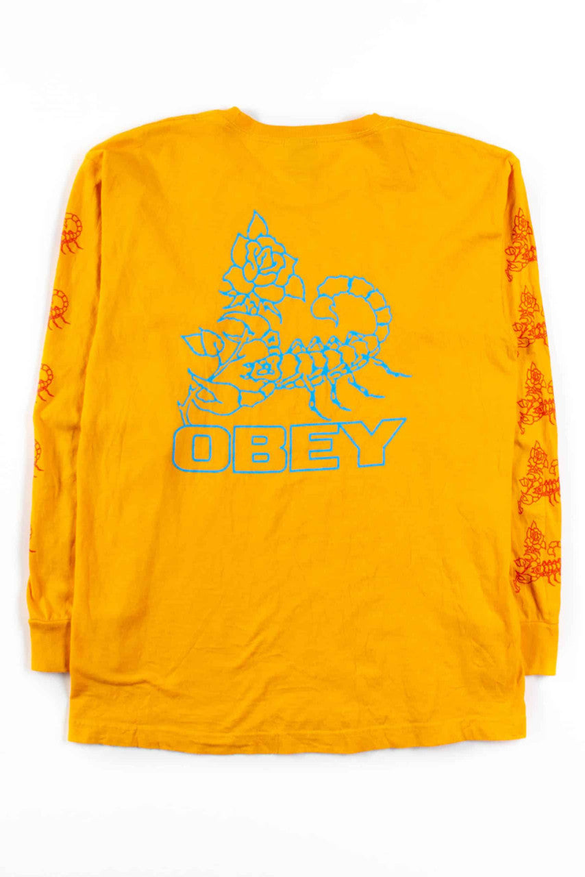Obey Scorpion Long Sleeve T-Shirt