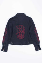 Harley Davidson Embroidered Denim Jacket