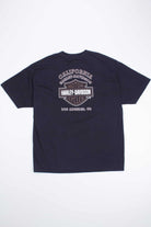 Los Angeles Harley Davidson Skull T-shirt