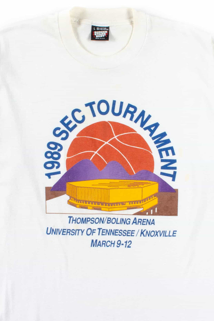 1989 SEC Tournament T-Shirt (Single Stitch)