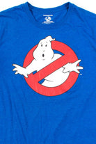 Blue Striped Ghostbusters T-Shirt