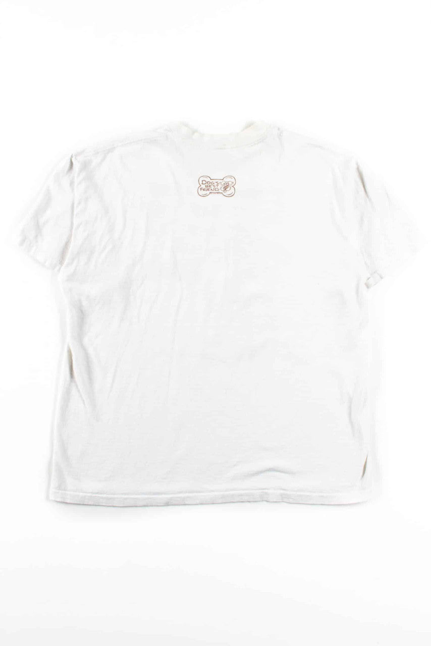 I Work Like A Dog T-Shirt (1996, Single Stitch)