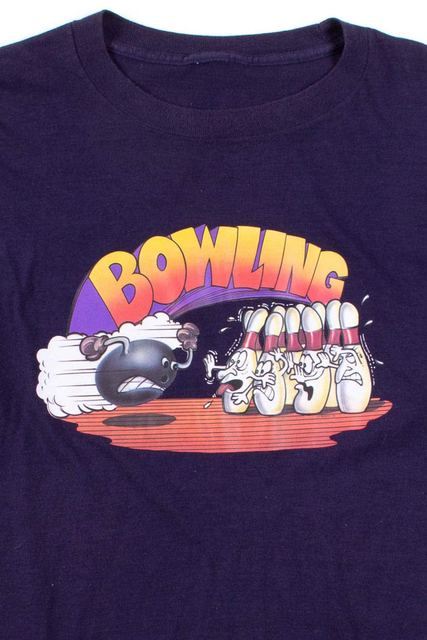 Vintage Bowling T-Shirt (Single Stitch)