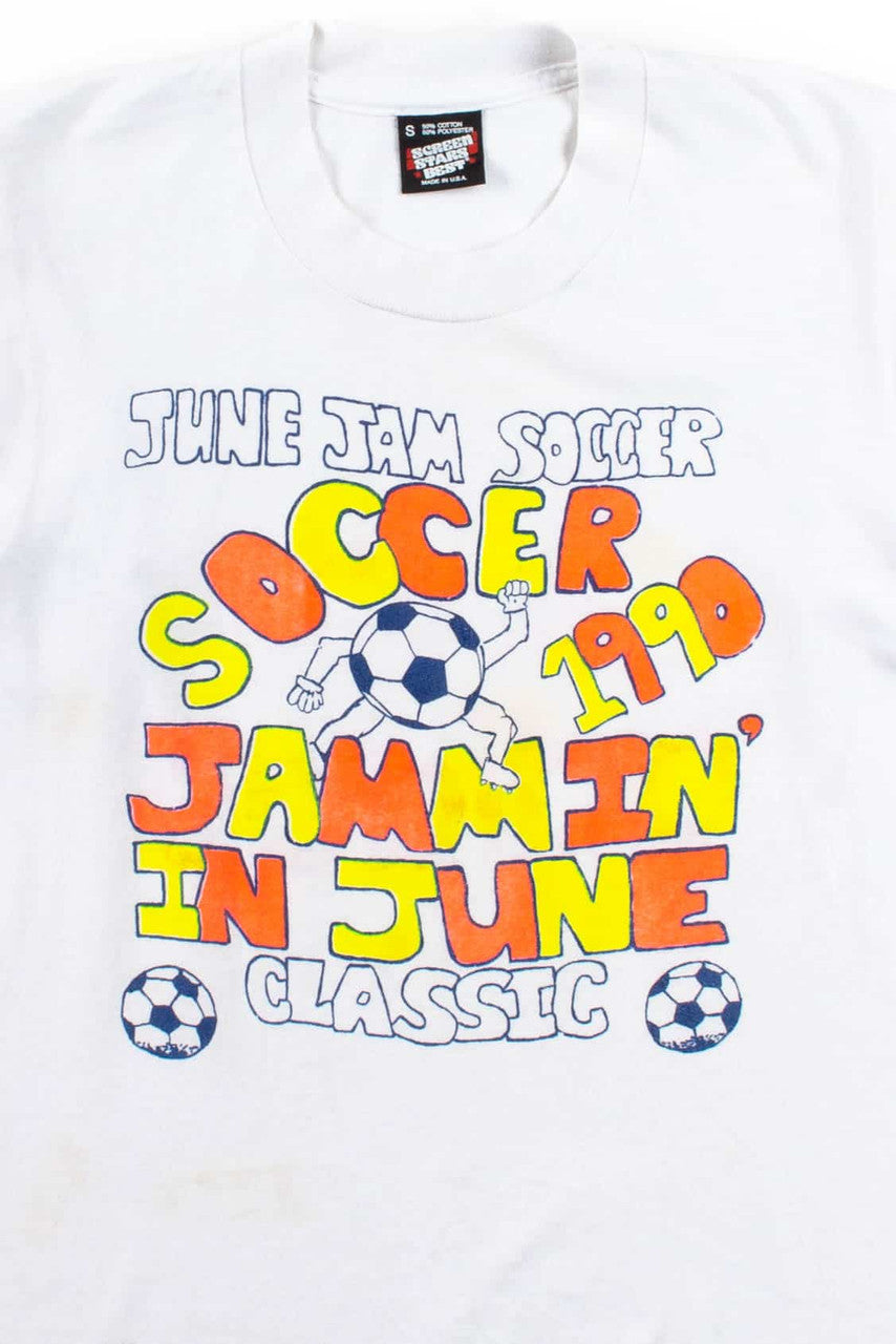 June Jam Soccer T-Shirt (1990, Single Stitch)