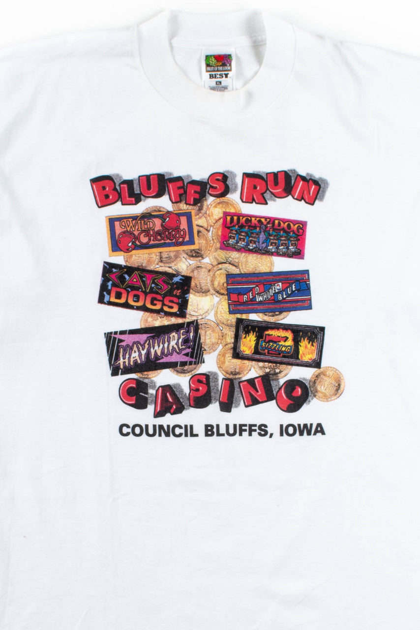 Bluffs Run Casino T-Shirt (Single Stitch)