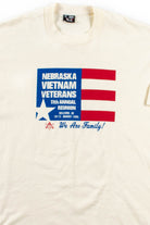 Nebraska Vietnam Veterans T-Shirt (1995, Single Stitch)