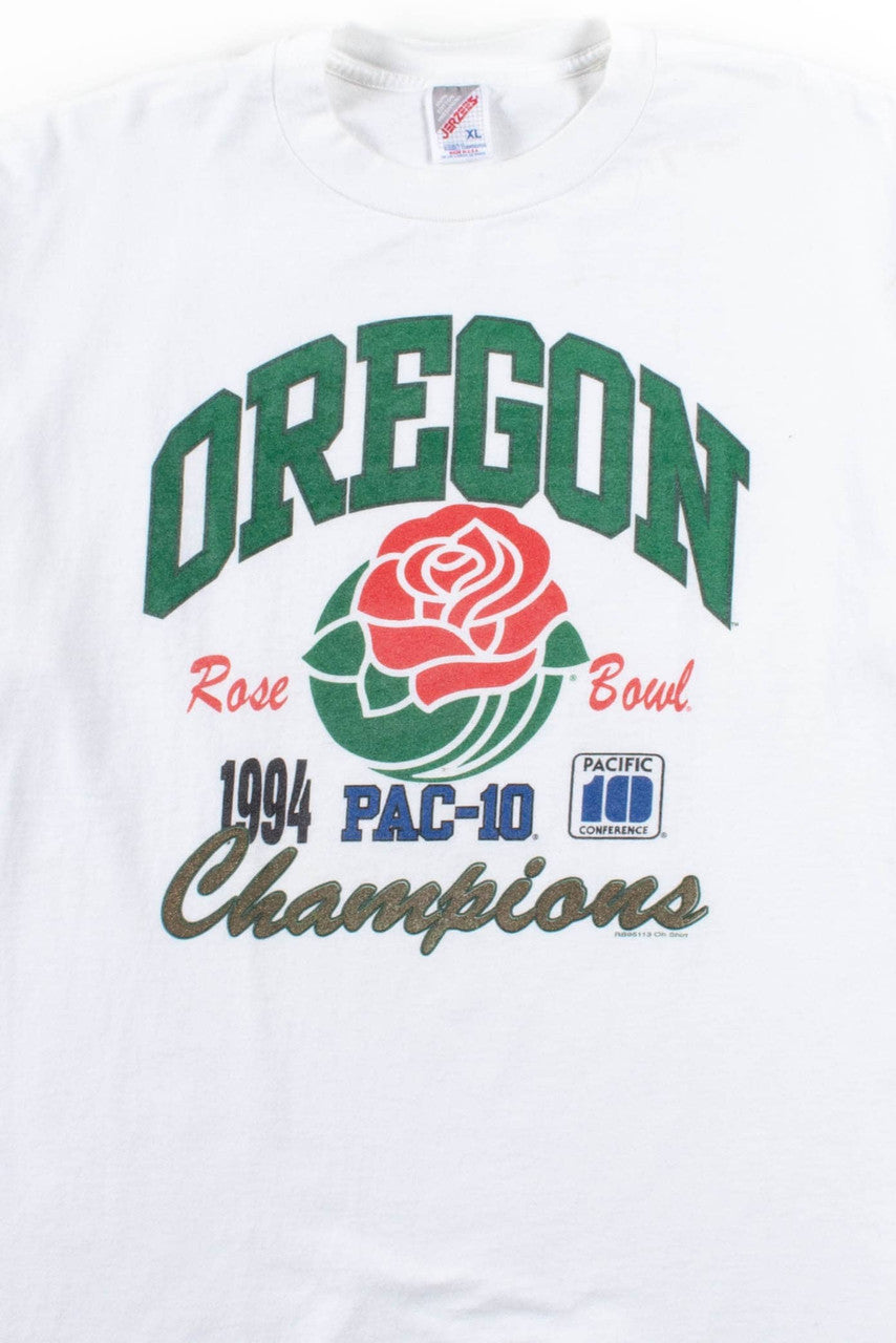 Oregon Pac-10 Champions T-Shirt (1994, Single Stitch)