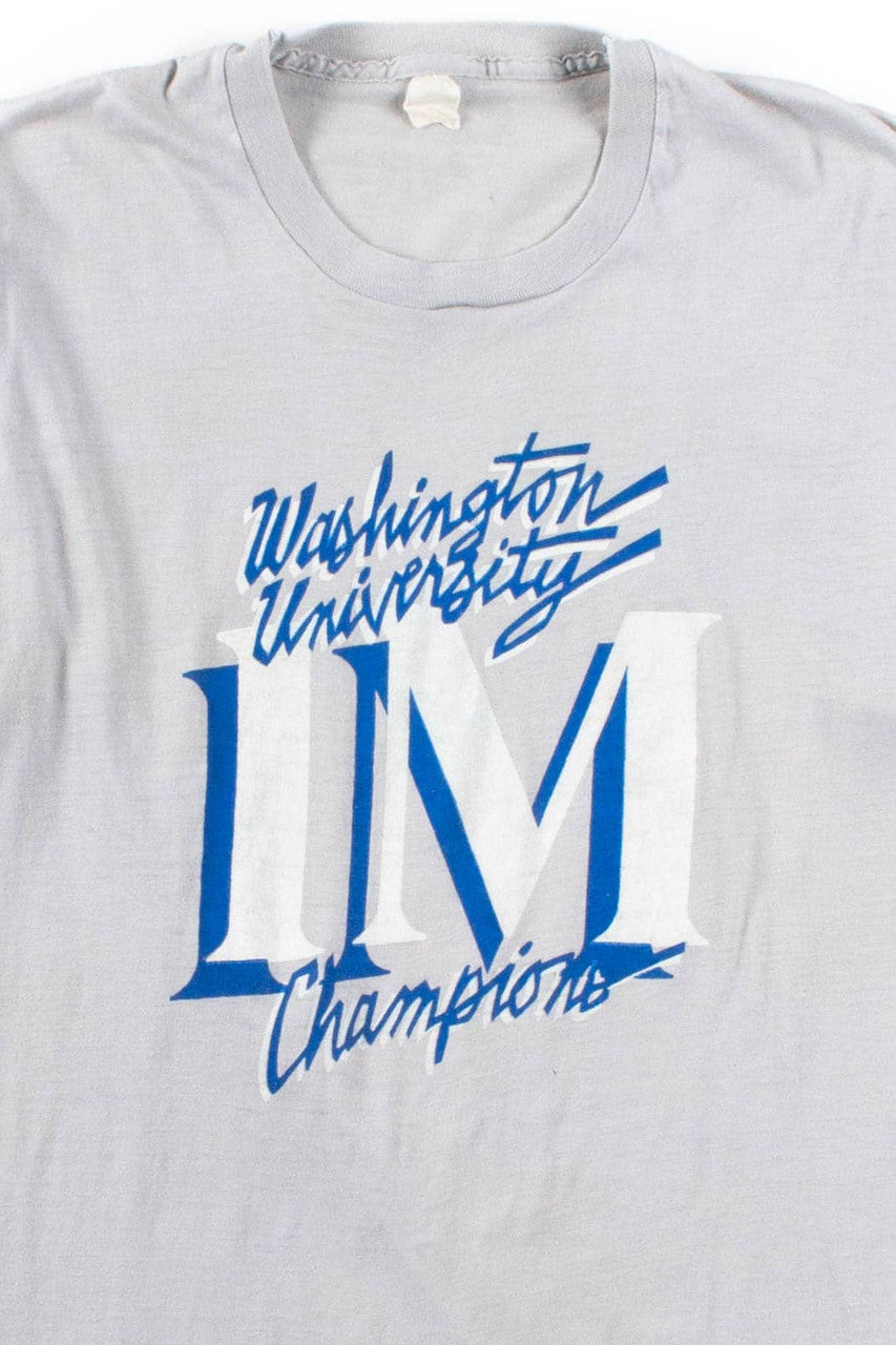 Washington University Champions (Single Stitch)