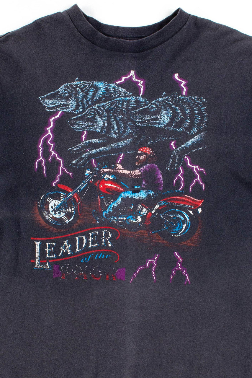 Leader Of The Pack T-Shirt (Single Stitch)