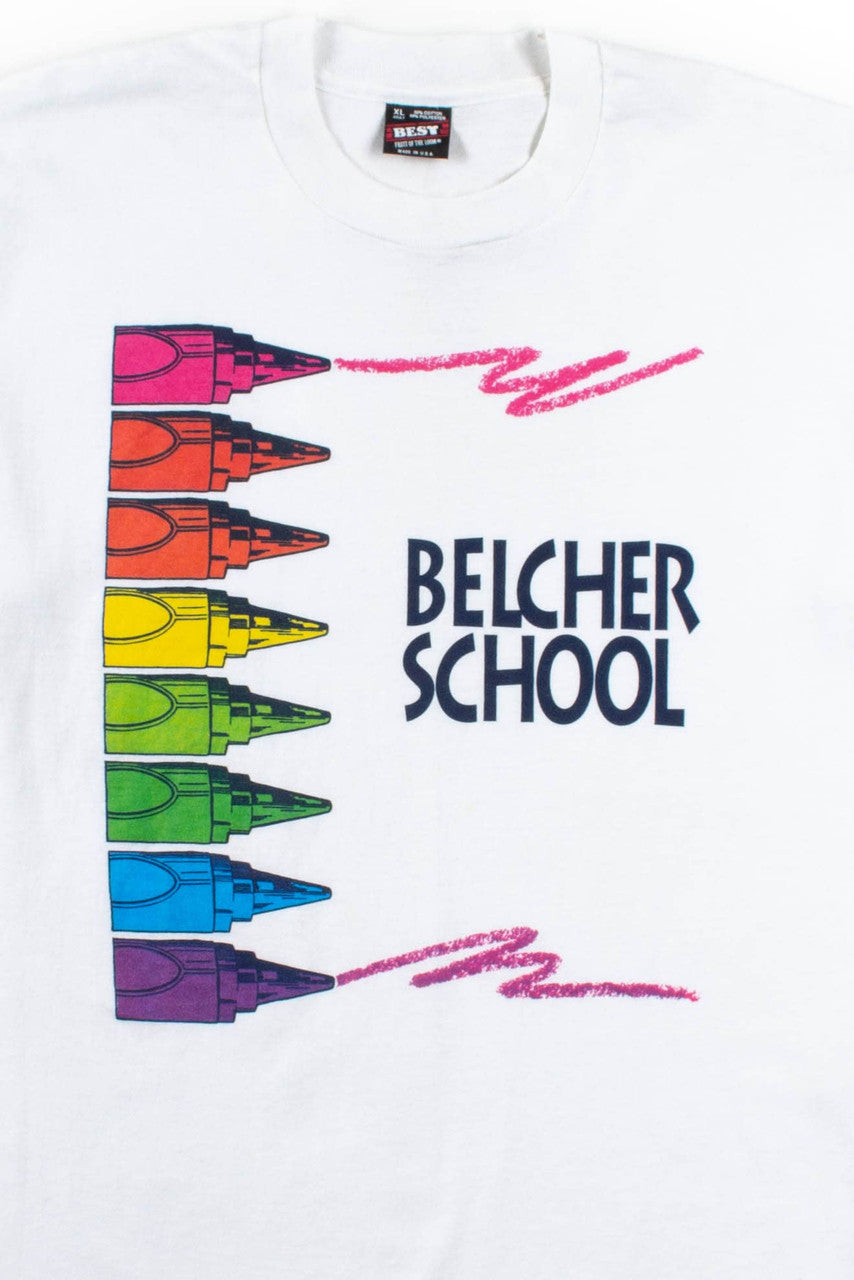 Belcher School T-Shirt (Single Stitch)