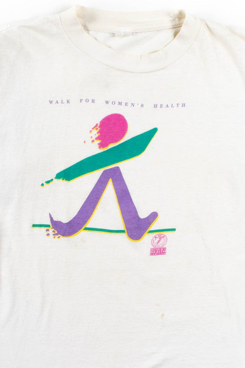 Walk For Women's Health T-Shirt (Single Stitch)
