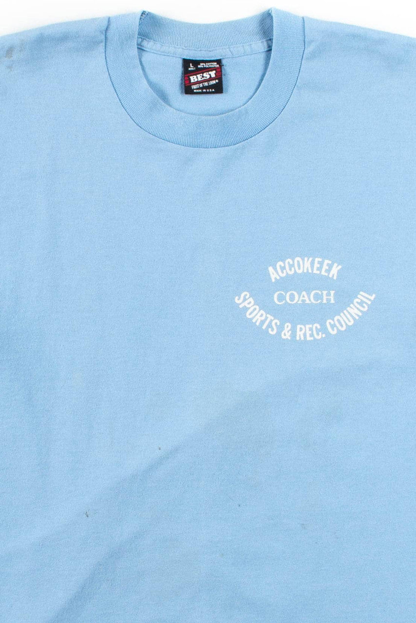 Accokeek Coach T-Shirt (Single Stitch)