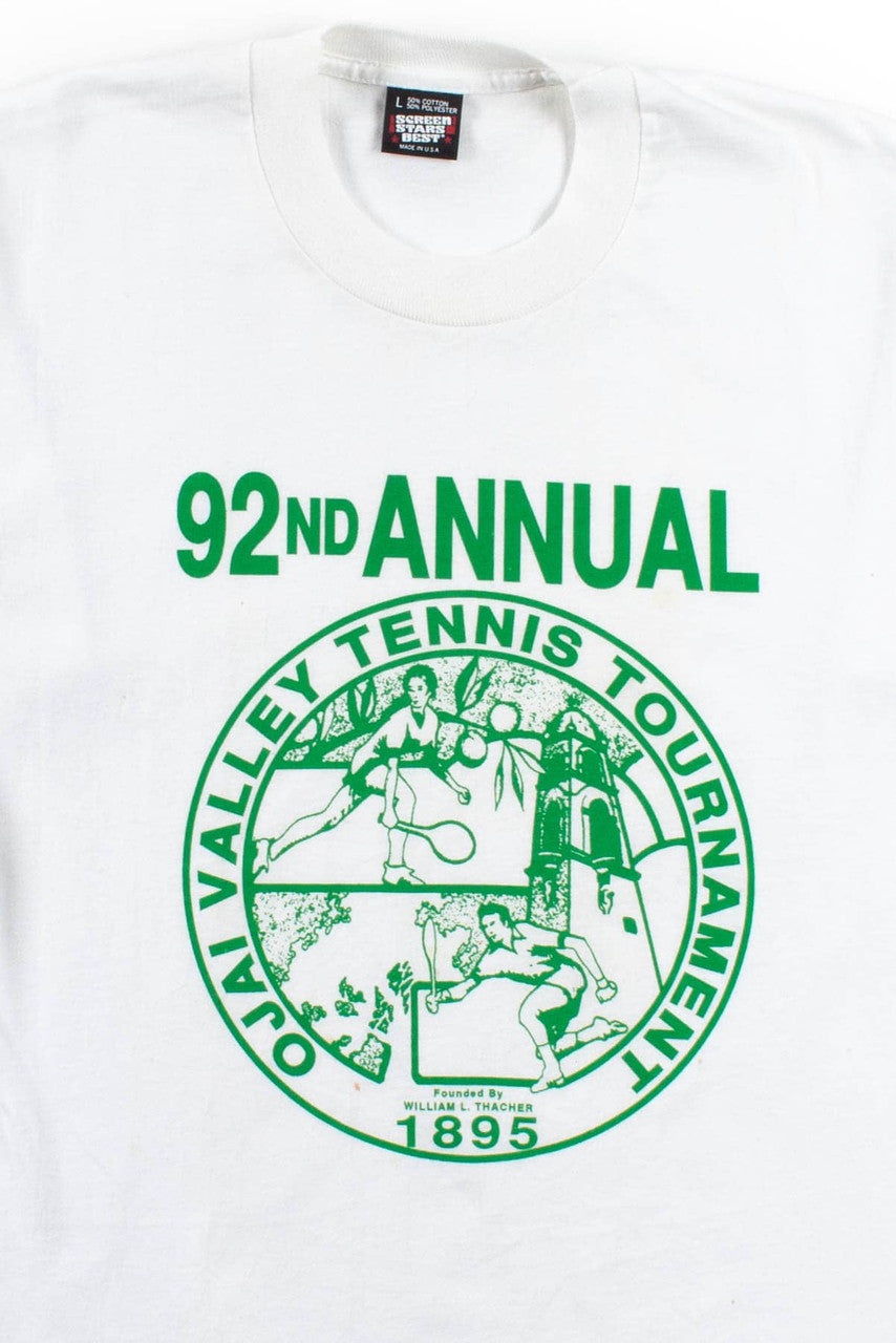 Ojai Valley Tennis Tournament T-Shirt (Single Stitch)