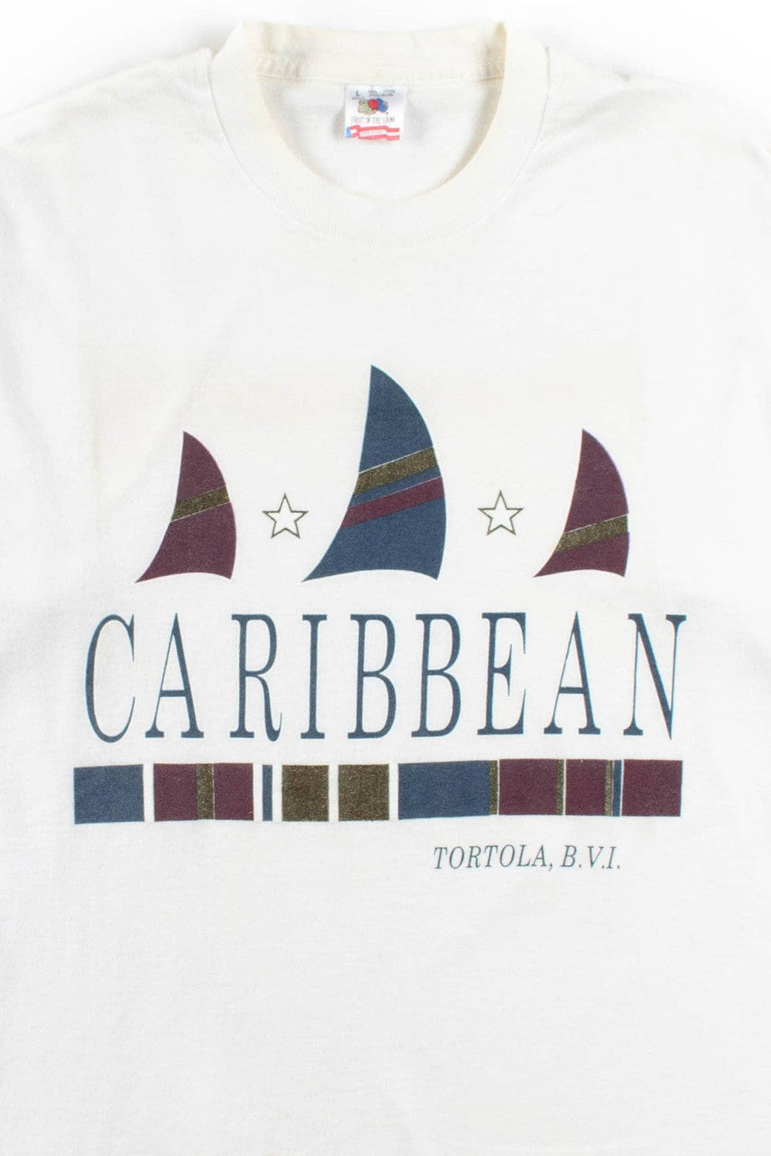 Tortola, B.V.I. Caribbean T-Shirt (Single Stitch)