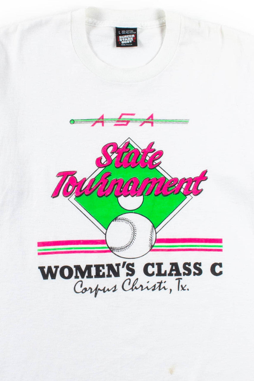 Women's Class C State Tournament T-Shirt (Single Stitch)