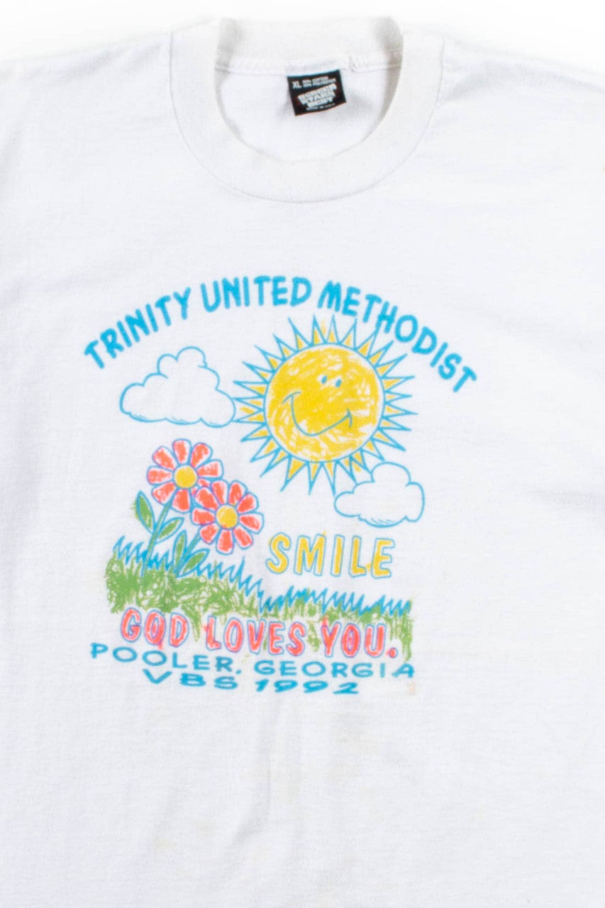 Trinity United Methodist T-Shirt (1992, Single Stitch)