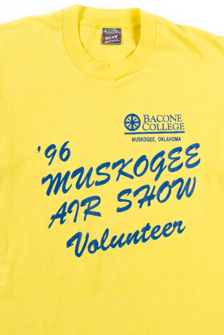 Muskogee Air Show T-Shirt (1996, Single Stitch)