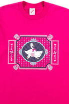 White Geese Granny T-Shirt (1993, Single Stitch)