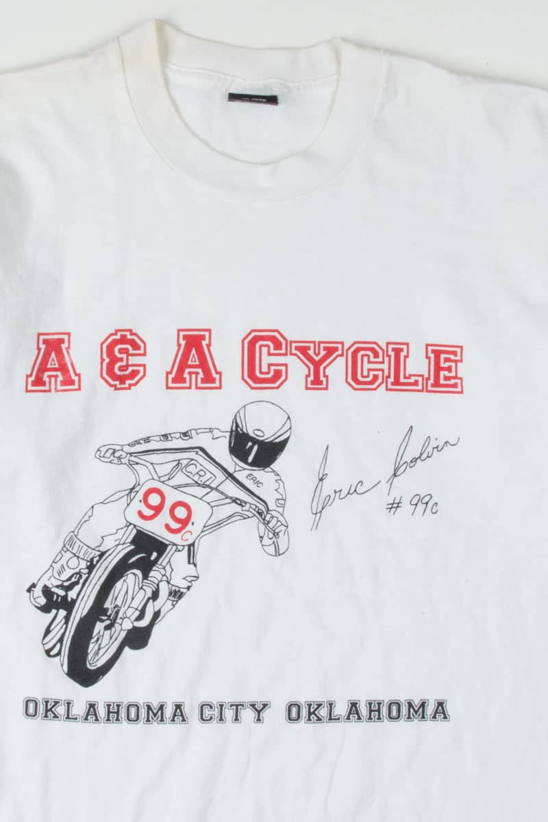 A & A Cycle Oklahoma City T-Shirt (Single Stitch)