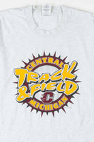 Central Michigan Track & Field T-Shirt (Single Stitch)